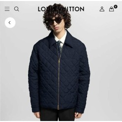 루* 퀼티드 모노그램 오버 셔츠