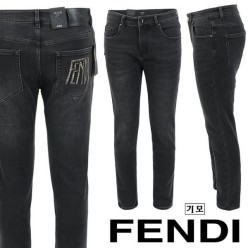 펜* 레터링 자수 로고 블랙 슬림 일자진 기모 원단