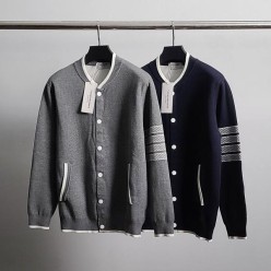 톰* 닷 캐시미어 니트 자켓