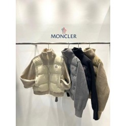 하이넥 니트 패딩