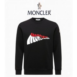 사선컬러 기모맨투맨