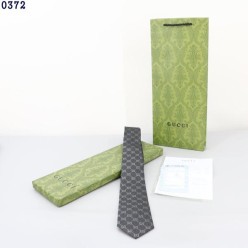 구* GG로고 도트 프린트 넥타이