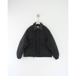 미*** 25 컬렉션 레더 카라 다운 패딩  수입