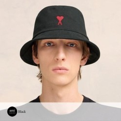 아* 드 꾀흐 자수 버킷햇