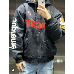 슈**  두카티 후드 레이싱 자켓