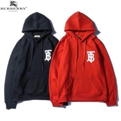 버** TB 로고 기모 후드티