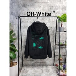 오* 그린로고 덤블 후리스 자켓