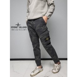 스* 카모 기모 본딩 카고 팬츠