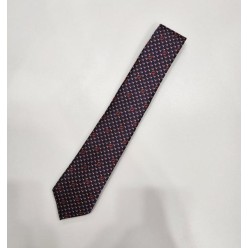 구* 라운드 인터로킹 G 실크 넥타이