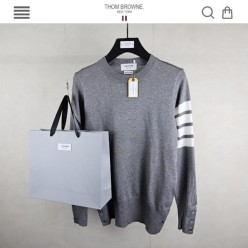 톰* 캐시미어 사선 니트 신상 그레이