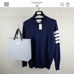 톰* 캐시미어 사선 니트 신상 네이비