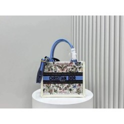 디* 고급 레더 북 토트백