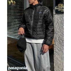 파**** 후드 라이트 패딩 점퍼