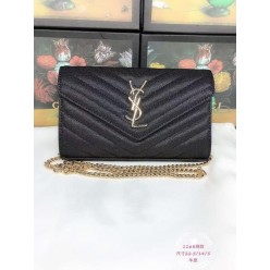 생** 금장 캐비어 체인백