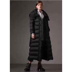 버** 롱 구스패딩