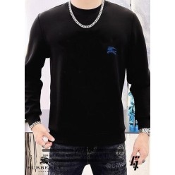 버** 블루 기사로 빈티지레터링 백로고 밍크양기모 티셔츠