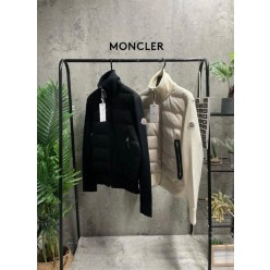 머슬 덕다운 니트 패딩 자켓