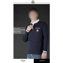 삼선 라인 포켓 배색 카라티