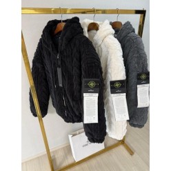 스* 케이블 보아 양털자켓