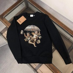 버** 가방 든 천사 맨투맨