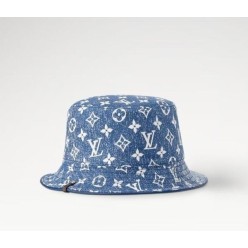 루* 데님 양면 버킷햇