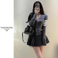 톰* 심플 데일리 니트가디건