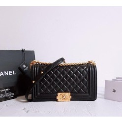 샤* 고급 리뉴얼 램스킨 보이백 금장