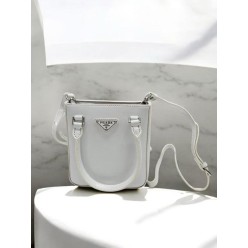 프** 브러시드 스몰 토트백