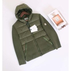 울니트 와플믹스 다운 자켓