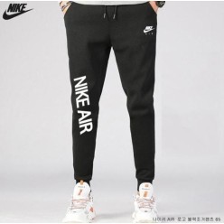 나** AIR 로고 블랙 기모조거 65