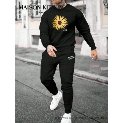 메* 키츠네 플라워 맨투맨 조거 기모세트 43