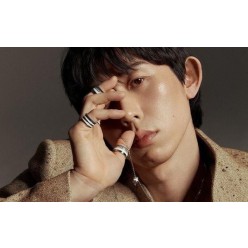 부** 콰트로 더블화이트 에디션 링 펜던트 목걸이수입최고급