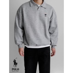 폴* 베어 기모 카라맨투맨