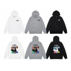 스** 워크아웃 스컬 후드티