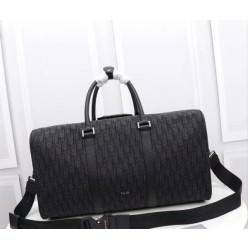 디* 오블리크 자카드 링고 50 보스턴백 여행가방