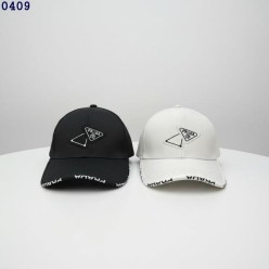 프** 더블 삼각로고 볼캡 모자