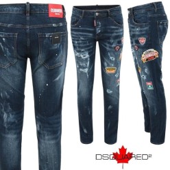 디**** 멀티패치 워싱 슬림 일자진 봄 신상