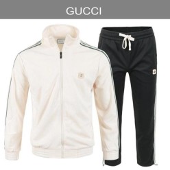 구* 스트라이프 스틸로고 집업 아이보리 셋