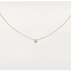 까*** 다무르 목걸이 로즈골드