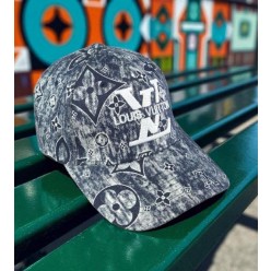 루* LV 자수 모노그램 프린트 볼캡 수입