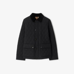 버** 220378 (최상위버전) 코듀로이 카라 퀼팅자켓