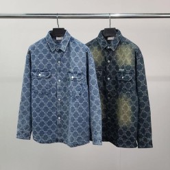 셀** 트리오페 데님 셔츠