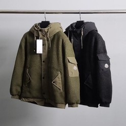 덕다운 양털 패딩 점퍼