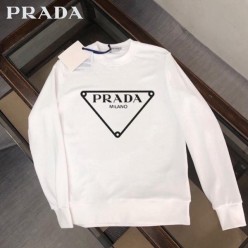 프** 트라이앵글 프린팅 로고 맨투맨