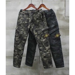 스* 와펜 밀리터리 카모 카고 조거 팬츠