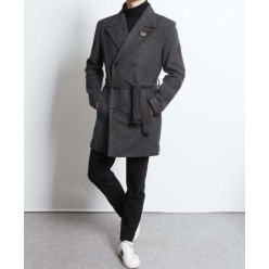 돌* 발카만 더블롱코트