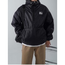 나** X 스** 콜라보 글로시 패딩 아노락