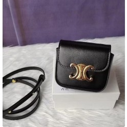 셀** 미니 트리오페 카프스킨 숄더백