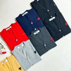 꼼* 남녀공용 V넥 가디건 (하트색상선택가능)