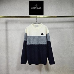 멀티 짜임 라운드 니트